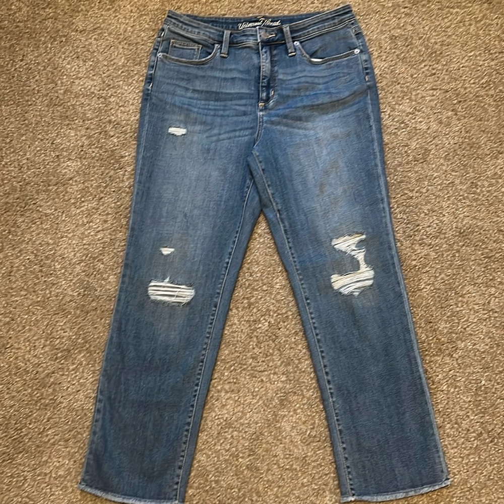Universal Thread High Rise Straight Crop Size 12‎ NWOT